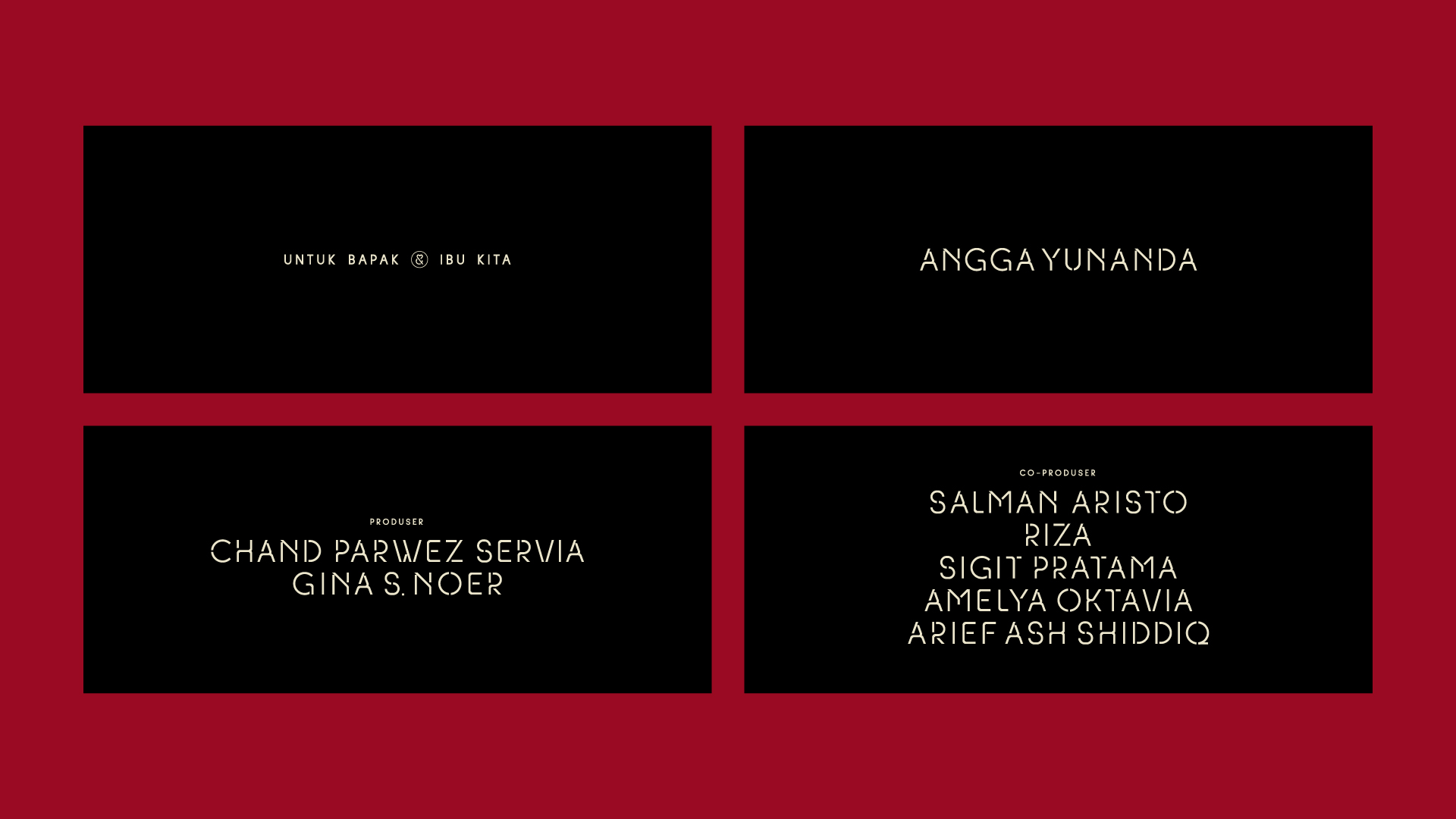 Cinta Pertama, Kedua & Ketiga