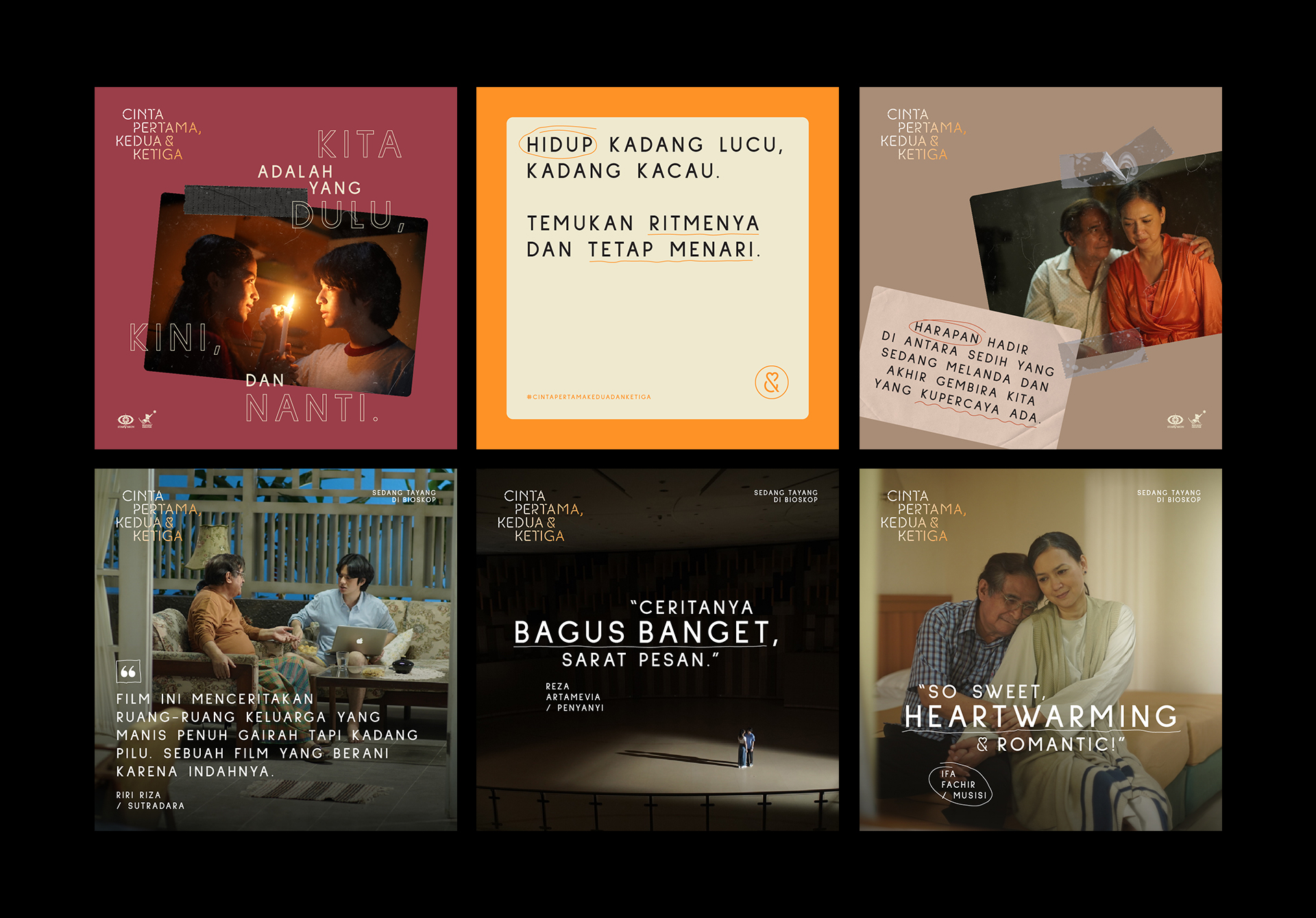Cinta Pertama, Kedua & Ketiga