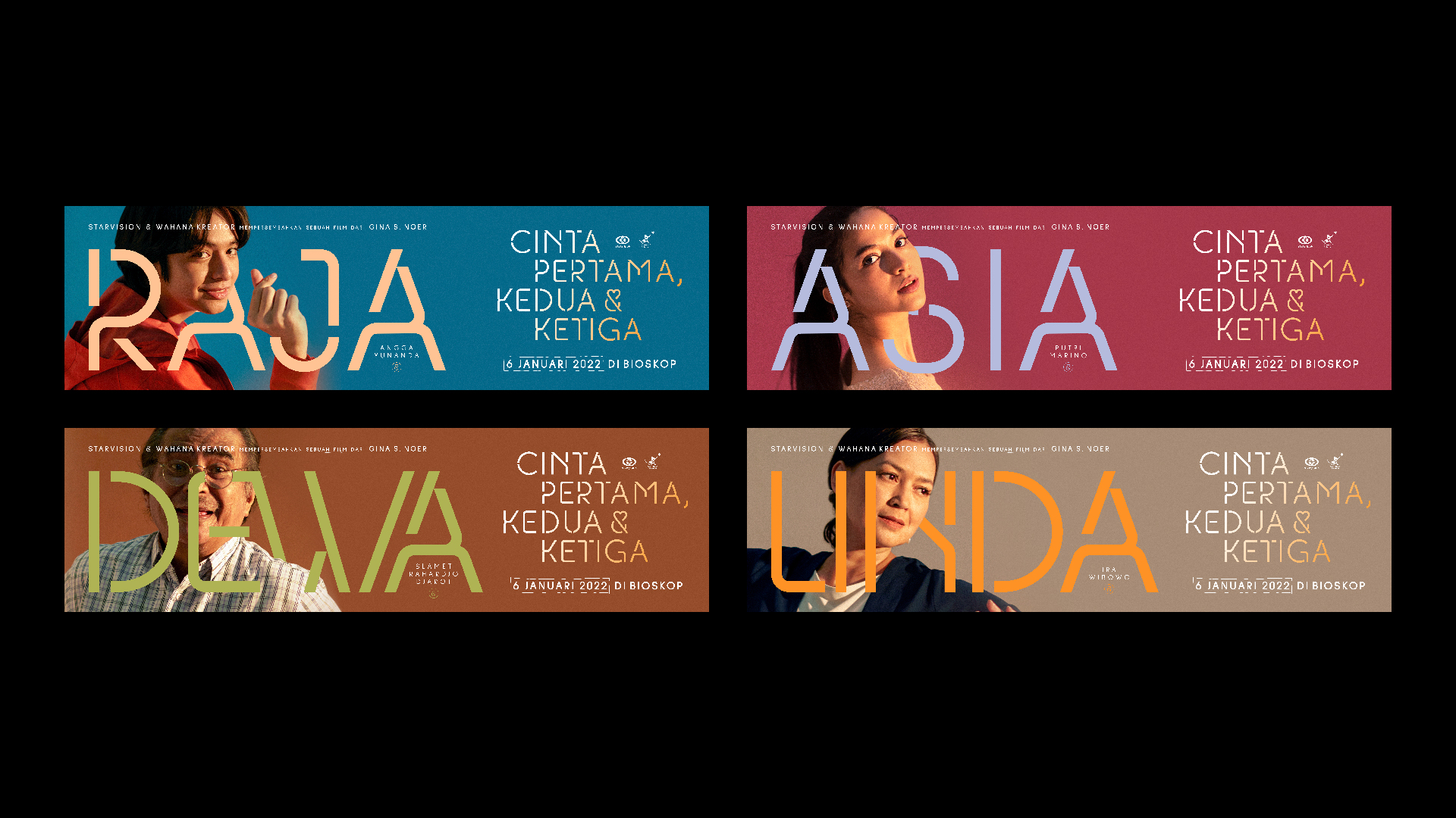 Cinta Pertama, Kedua & Ketiga