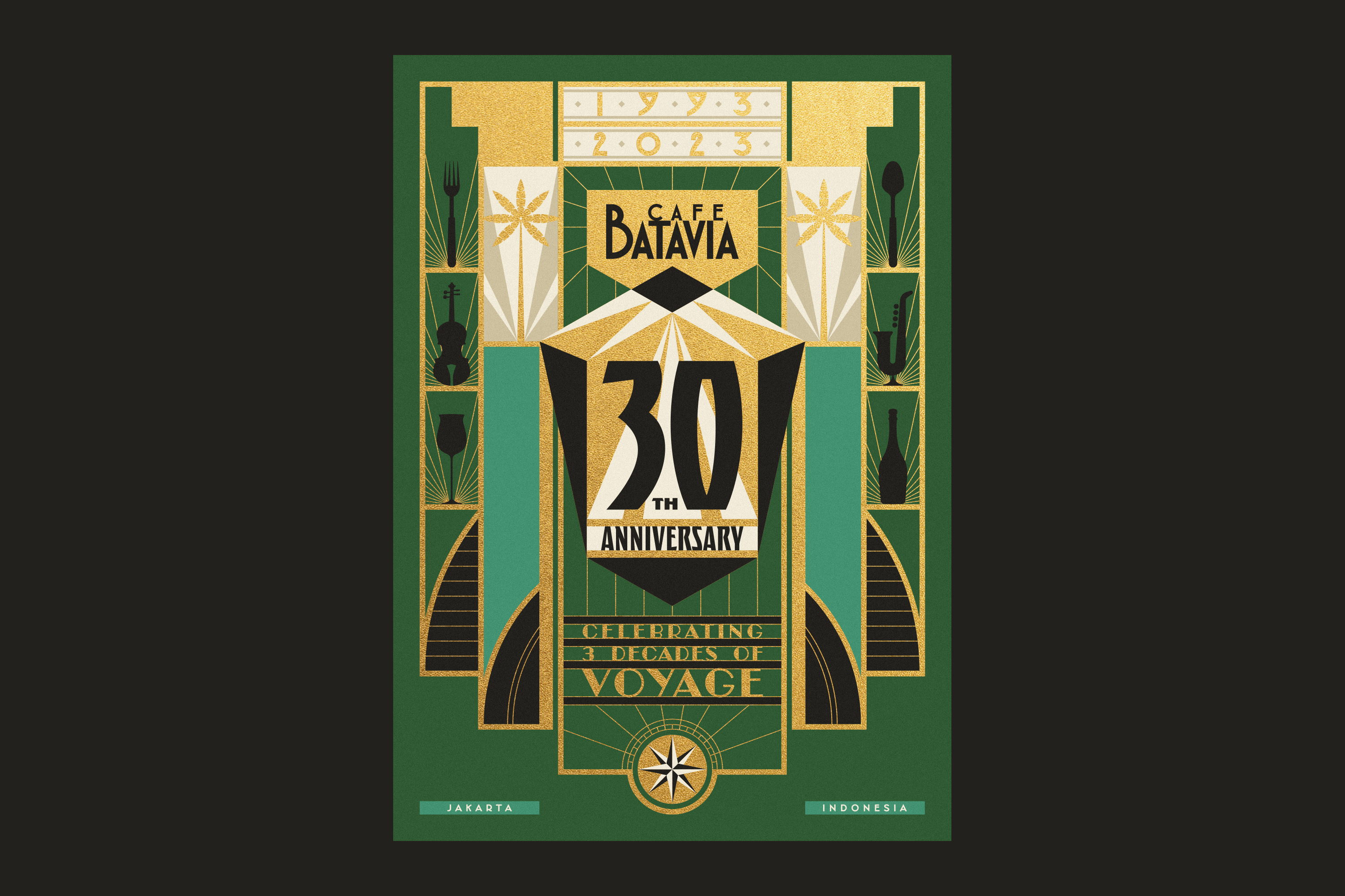 Cafe Batavia 30th Anniversary