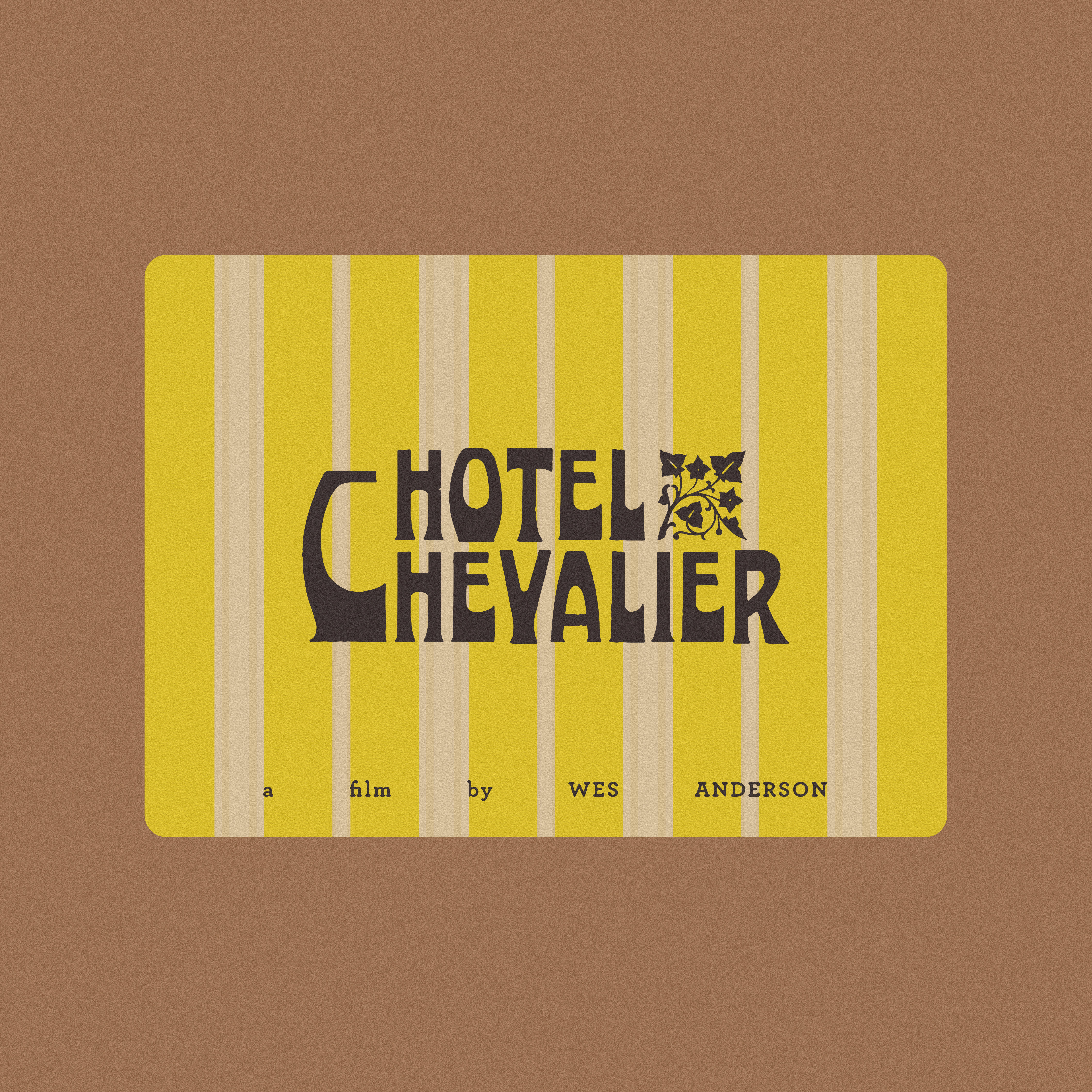 Wes Anderson: Title Treatment Reimagined