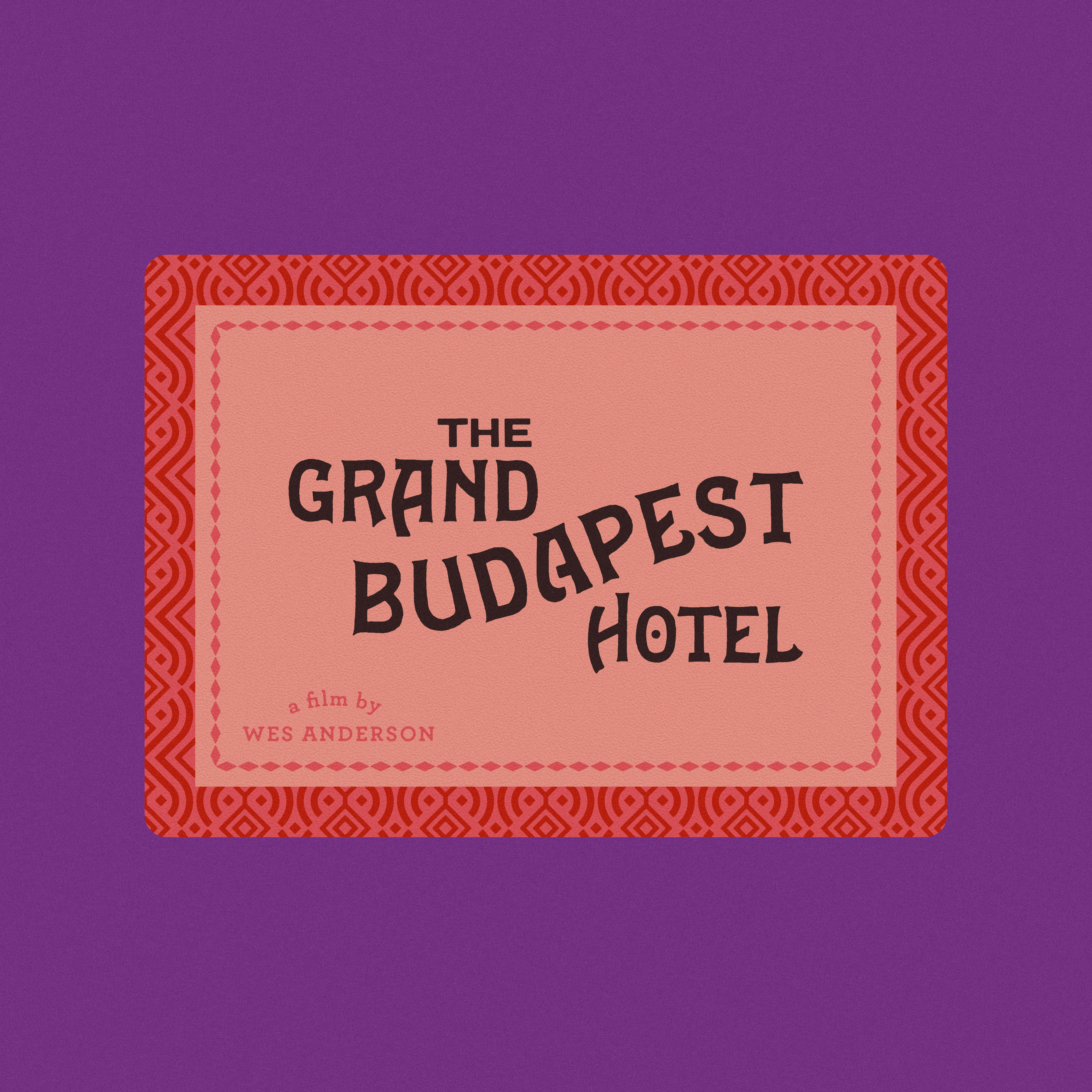 Wes Anderson: Title Treatment Reimagined