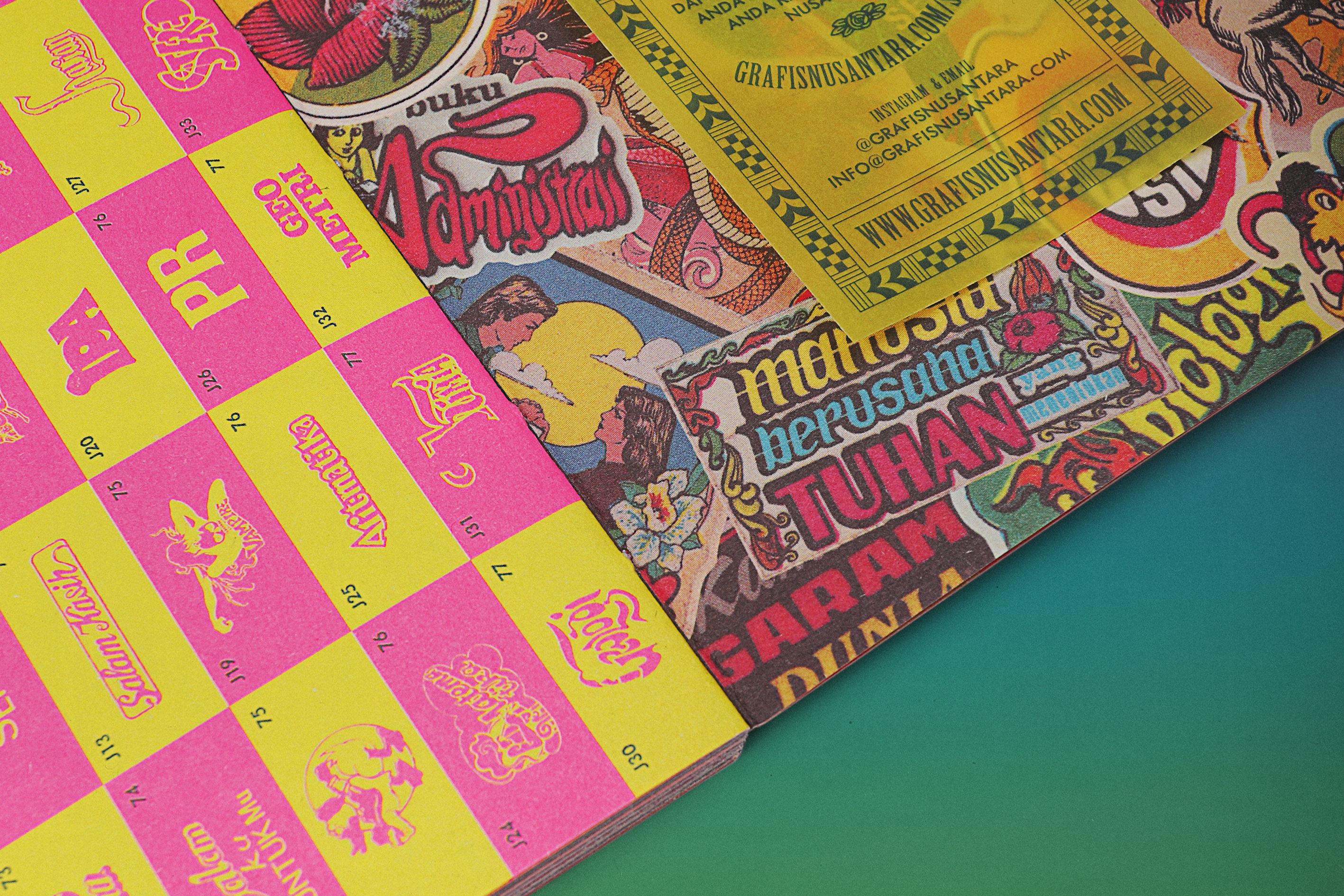 Grafis Nusantara Vol. 01: Koleksi Label dan Stiker