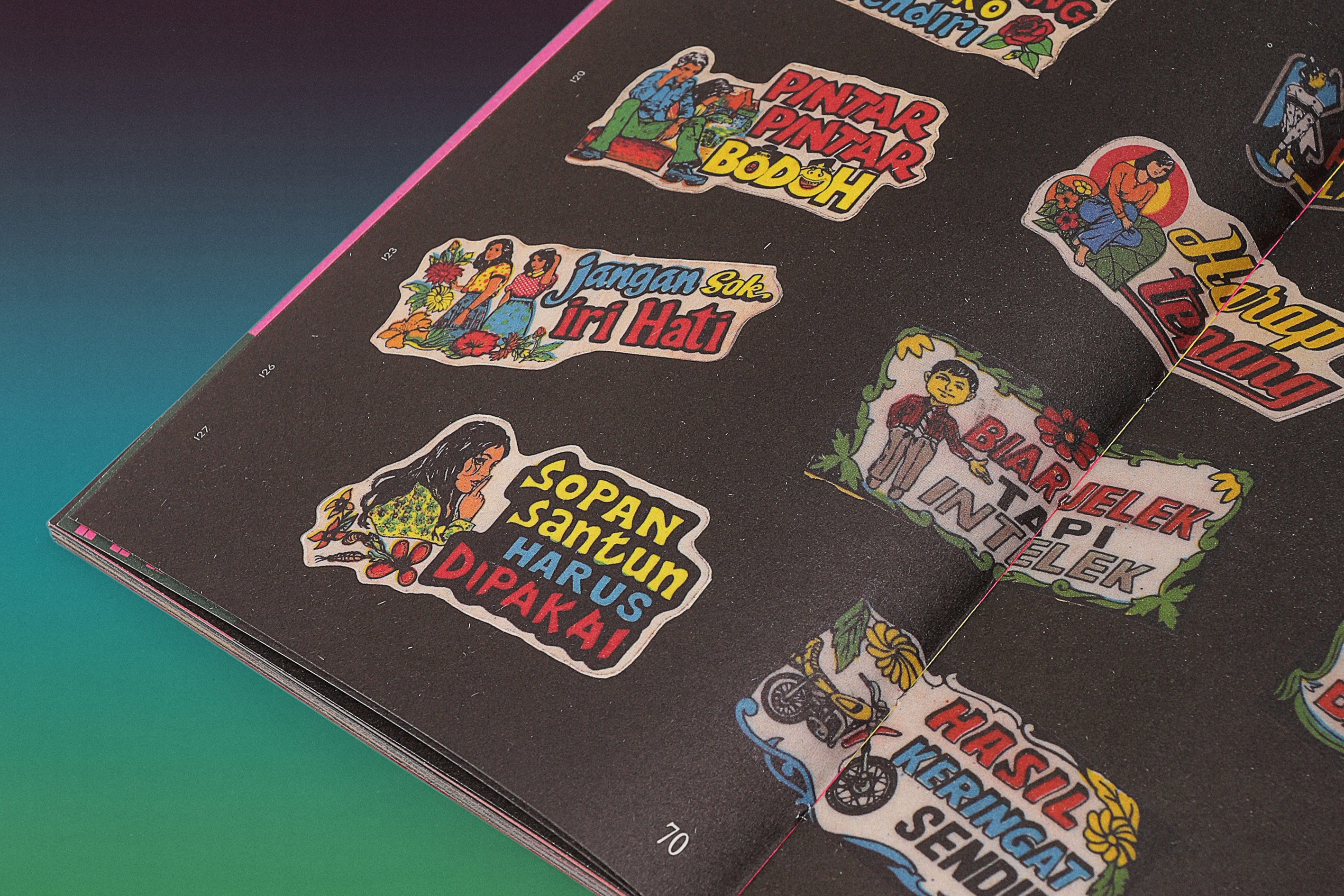 Grafis Nusantara Vol. 01: Koleksi Label dan Stiker